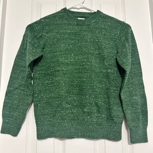 GAP Kid’s Crewneck Sweater in Forest Green Size M